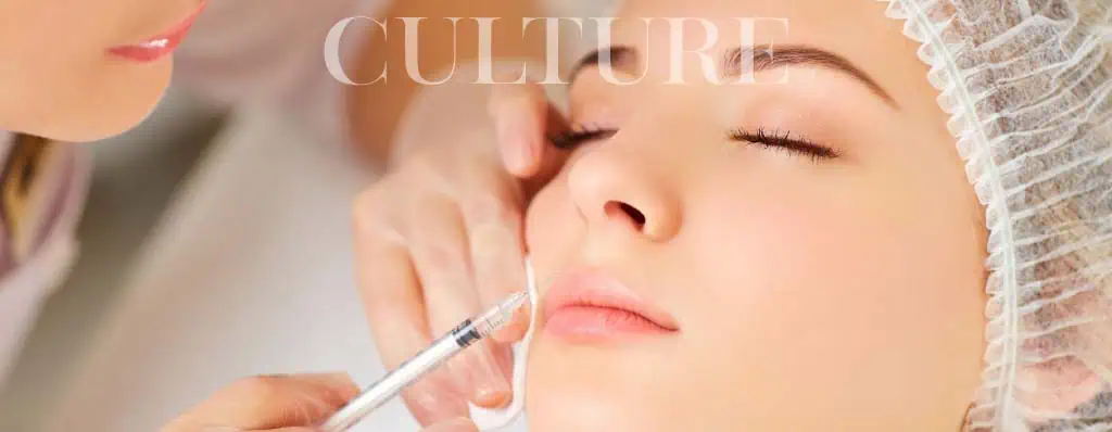 Girl getting injected with Botox | Culture Aesthetics and Wellness | Knoxville, TN