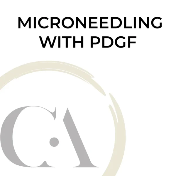 Microneedling with PDGF